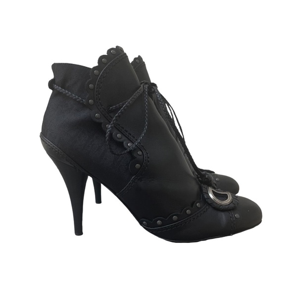 Dior Vintage Booties Black Leather - Picture 5 of 15